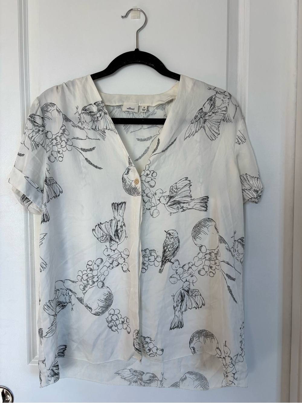 Wilfred sketch Short Sleeve Blouse